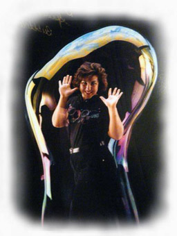Bubble Lady in Phoenix, AZ