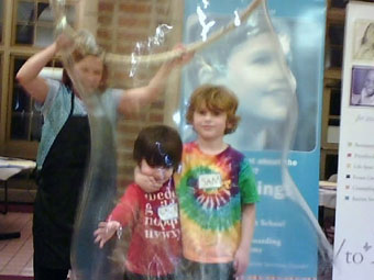 Bubble show in Philadelphia